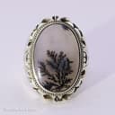 انگشتر مردانه شجر اصل با رکاب شیخ احمد مدل تک درخت کد RN-15