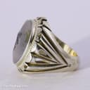 انگشتر نقره مردانه شجر با رکاب شیخ احمد درختی کد RN-18