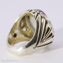 انگشتر نقره مردانه شجر با رکاب شیخ احمد درختی کد RN-18