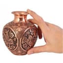 گلدان مسی قلمزنی اصفهان کد SG-13