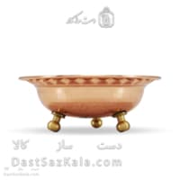 ست هفت سین و بستنی خوری مسی سه پایه فضلی 6 عددی AH-161