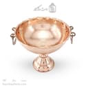 آجیل خوری مسی زنجان مدل گوشواره ای قطر 20 سانتی کد AH-50