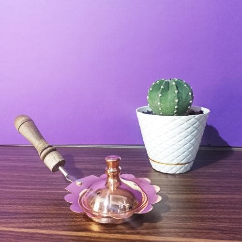 اسپند دود کن مسی دسته چوبی کد PA-11