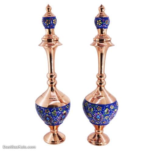 شربت خوری مسی مدل پرداز 32 سانتی مجموعه ی 2 عددی کد MJ-30