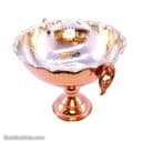 میوه خوری مسی بزرگ پایه دار زنجان سایز 5 کد SHH-79