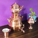 سرویس سماور روگازی مسی زنجان کد PA-20