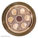 سرویس شربت خوری مسی خاتم کاری شده مجموعه 8 عددی کد MJ-97