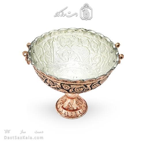 سرویس پذیرایی مسی سیاه قلم زنجان نانو شده در 5 سایز AH-111