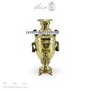 سماور برنجی زغالی کوچک 1 لیتری کد AH-148