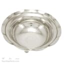 شکلات خوری مسی سفید سه پایه کوتاه جدید 20 سانتیمتری کد AH-94