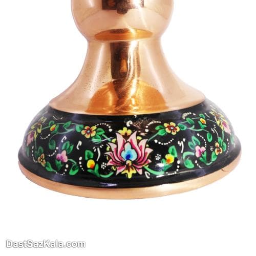 شکلات خوری مسی پایه دار بزرگ مدل پرداز کد MJ-19