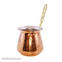 شیر جوش مسی زنجان طرح دار سایز بزرگ کد SSH-21