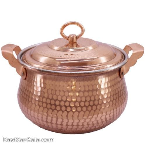 قابلمه مسی اصل زنجان تیانچه 2 نفره کد PA-61