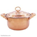 قابلمه مسی اصل زنجان مدل راسته 2 نفره کوچک کد PA-51