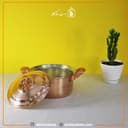 قابلمه مسی اصل زنجان مدل راسته 2 نفره کوچک کد PA-51