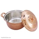 قابلمه مسی اصل زنجان مدل راسته 4 نفره متوسط کد PA-52