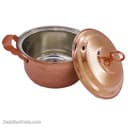 قابلمه مسی اصل زنجان مدل راسته تک نفره کوچک کد PA-50