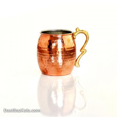 لیوان مسی چکشی طرح ترک کد NZ-20