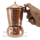 موکاپات مسی چهار کاپ دسته برنجی کد AH-68