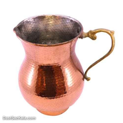 پارچ مسی چکشی طرح ترک کد NZ-67