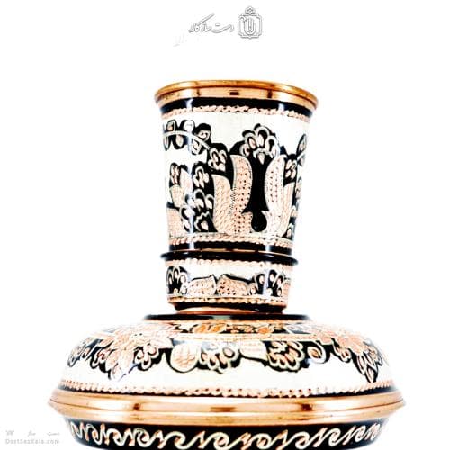 پیک منیجر مسی الماس تراش نقره کوب کد PA-70