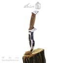 چاقوی شکاری ساخت زنجان 29 سانتیمتری با غلاف کد MS-22