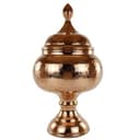 قندان مسی پایه دار زنجان مدل خمره ای کد SG-110
