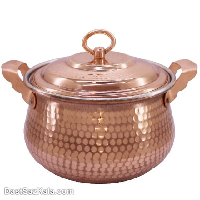 قابلمه مسی اصل زنجان تیانچه 2 نفره کد PA-61