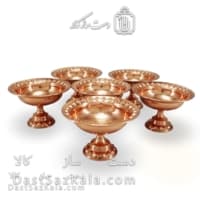 ست هفت سین مسی پایه دار فضلی 6 عددی AH-160