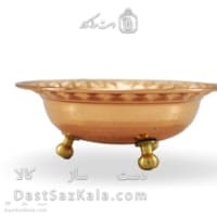 ست هفت سین و بستنی خوری مسی سه پایه فضلی 6 عددی AH-161