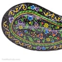 بشقاب میناکاری مسی کوچک طرح بته جقه کد LT-10