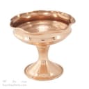 ست هفت سین و بستنی خوری مسی زنجان قطر 10سانتی 6 تایی AH-60