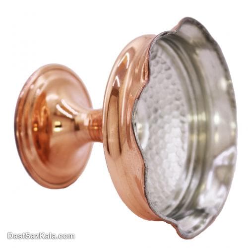 بستنی خوری مسی زنجان پایه دار کد PA-49