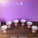 بستنی خوری مسی زنجان پایه دار کد PA-49