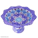 بستنی خوری میناکاری مسی پایه دار 14 سانتی کد LT-83