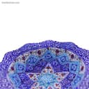 بستنی خوری پایه دار میناکاری مسی 12 سانتی کد LT-85