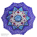 بشقاب و دیوارکوب میناکاری مسی کوچک کد LT-100