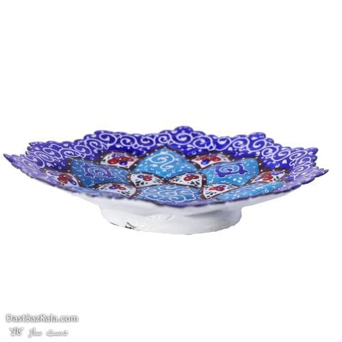 بشقاب دیوارکوب میناکاری مسی کد LT-104