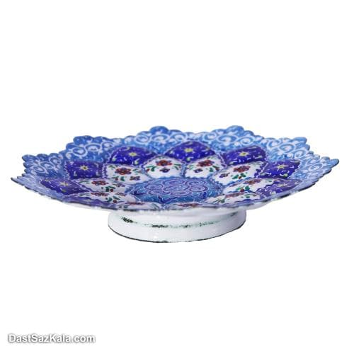 بشقاب مسی دیوارکوب میناکاری 9 سانتی کد LT-96