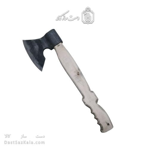 تبر دست ساز زنجان دسته بلند چوبی 53 سانتیمتری کد MN-97