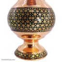 شربت خوری مسی خاتم کاری شده 40 سانتی کد MJ-94