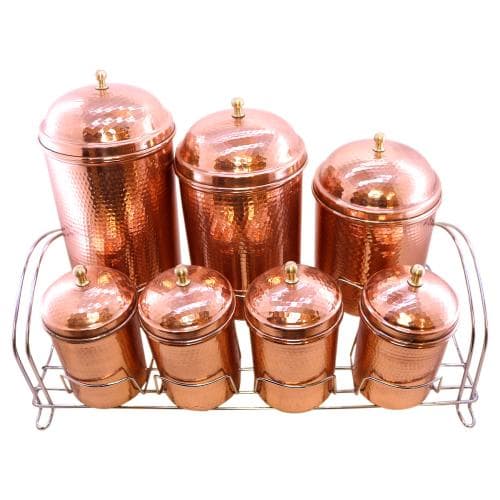 جا ادویه و پاسماوری مسی زنجان نانو شده 7 عددی کد SSH-68