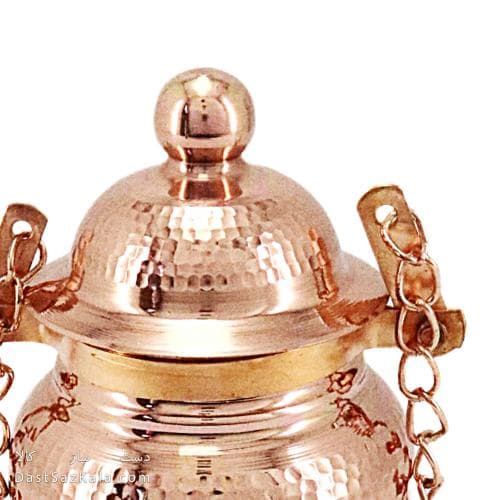 روغن دان مسی کوچک 18 سانتی کد AH-154