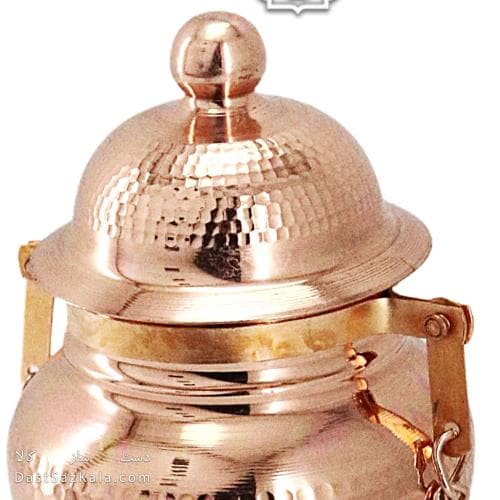 روغن دان مسی کوچک 18 سانتی کد AH-154