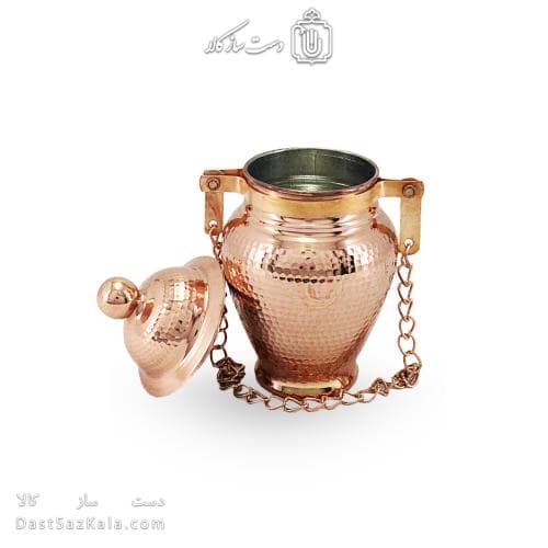 روغن دان مسی کوچک 18 سانتی کد AH-154