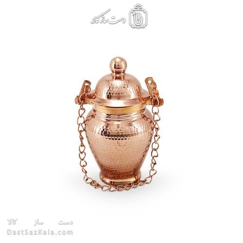 روغن دان مسی کوچک 18 سانتی کد AH-154