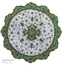 ست بشقاب میناکاری دیوار کوب 3 تایی کد LT-75