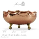 ست هفت سین و بستنی خوری مسی سه پایه 6 عددی AH-163