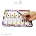 ست کارد و قاشق صبحانه خوری زنجان مجموعه 12 عددی کد MS-12