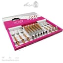 ست کارد و چنگال میوه خوری زنجان مجموعه 12 تایی کد MS-10